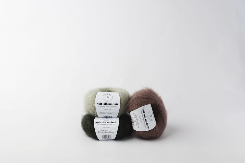 Soft silk mohair